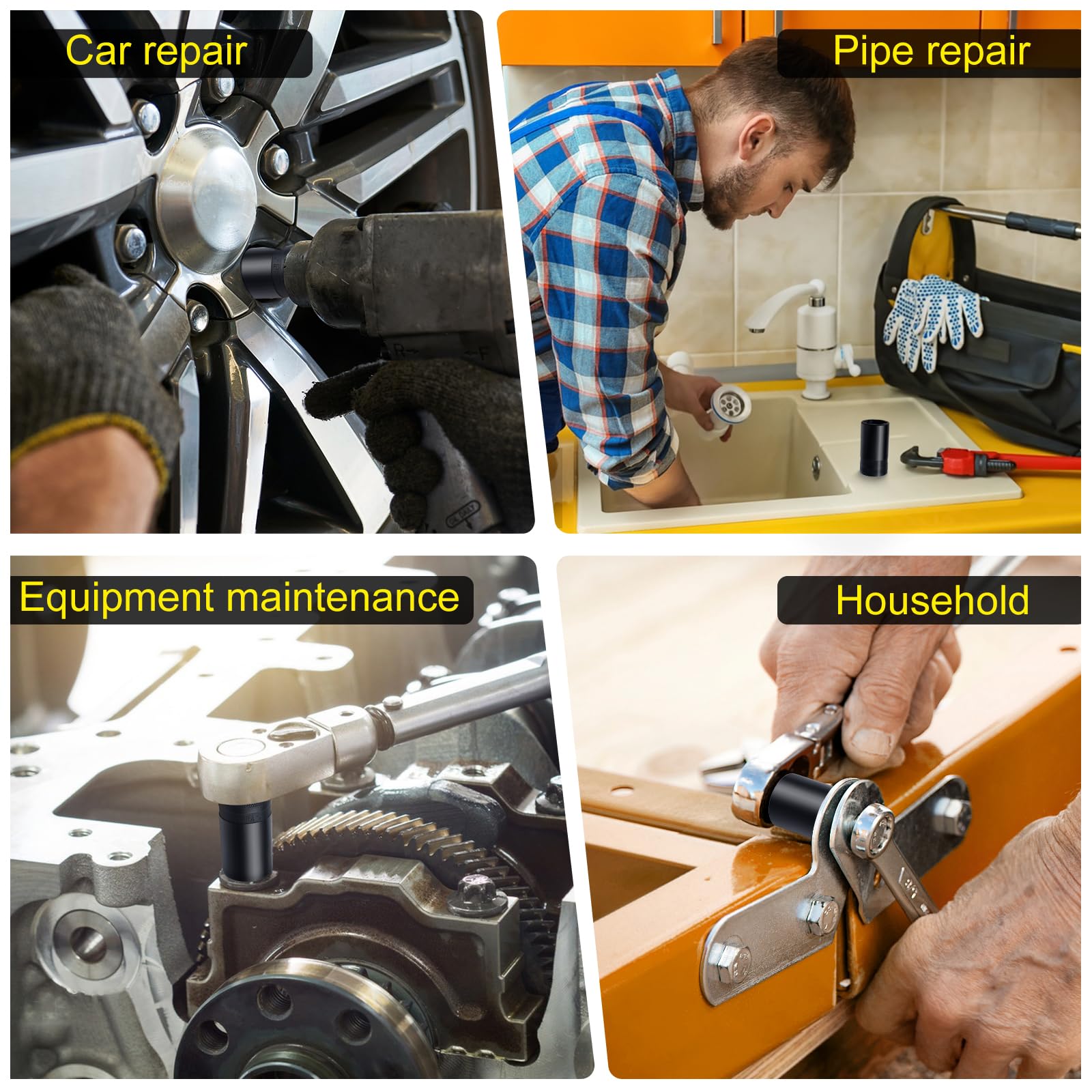 Topec knockout pin enables fast nut removal