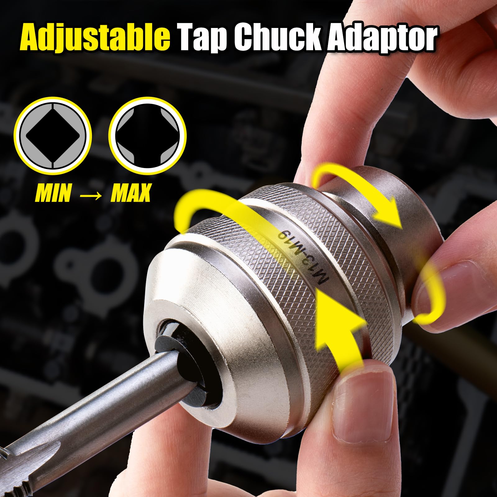 Topec adjustable handle provides secure grip for precise operation