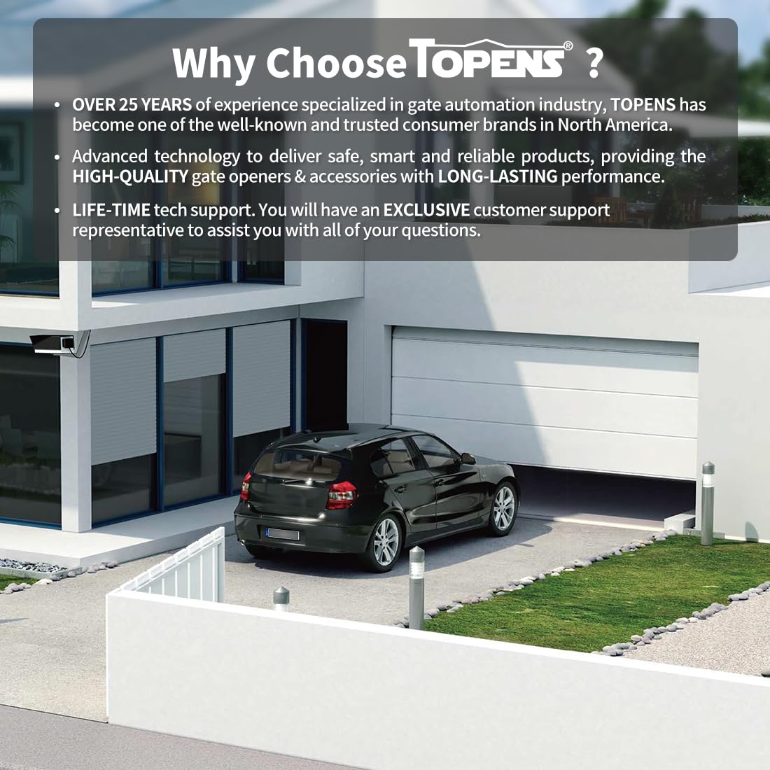 TOPENS HLR01 external 12-24V power option connection area