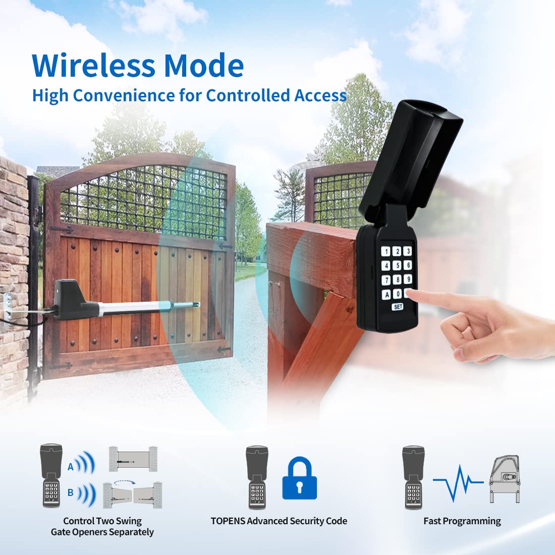 Topens TC188 wired setup highlights stable operation in challenging environments.