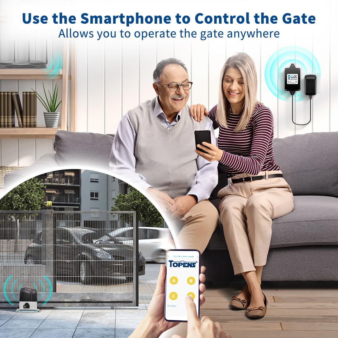 Topens TC196 Bluetooth pairing demo allows operation without constant WiFi