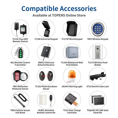 Topens TC196 warranty and support information highlights 12-month coverage