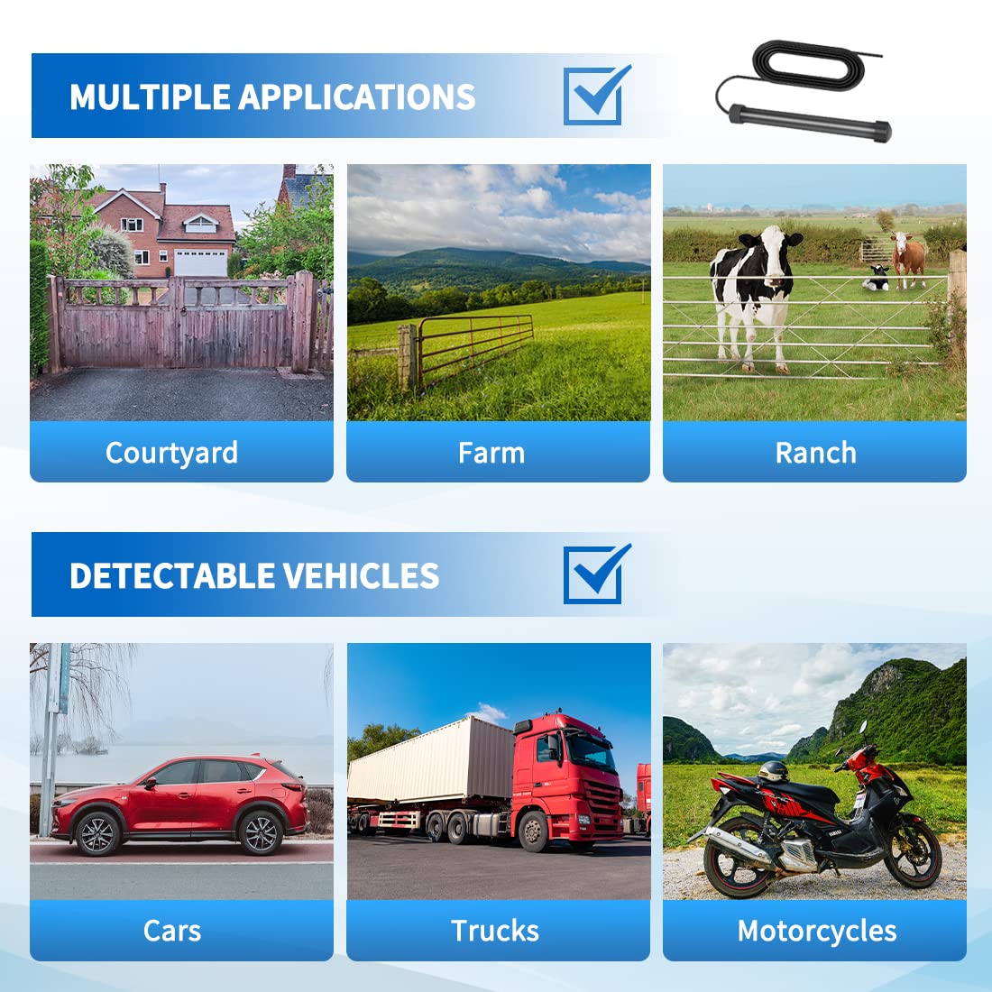 TOPENS TEW3 magnetic-field sensing detects metal movement for quick gate response