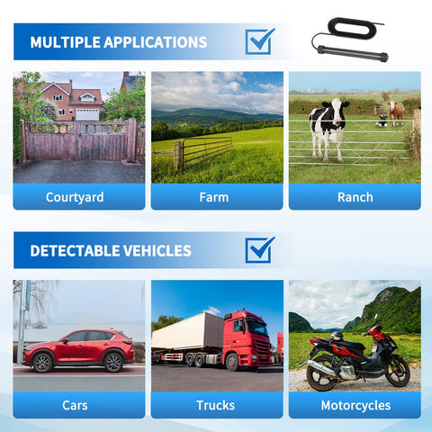 TOPENS TEW3 magnetic-field sensing detects metal movement for quick gate response