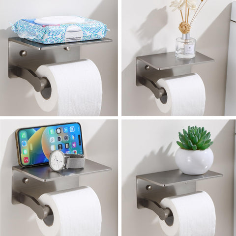 TOPGHIP adhesive and screws installation option highlights versatile wall mounting methods.