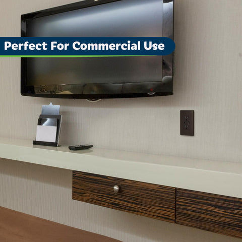 TOPGREENER back and side wired installation simplifies mounting.