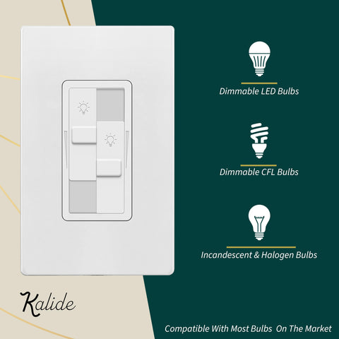 TOPGREENER full-range dimming supports two loads for versatile room lighting.