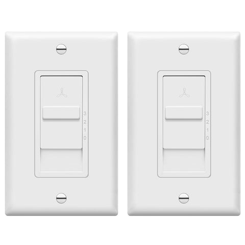 TOPGREENER Kalide wall switch slider for easy three-speed control
