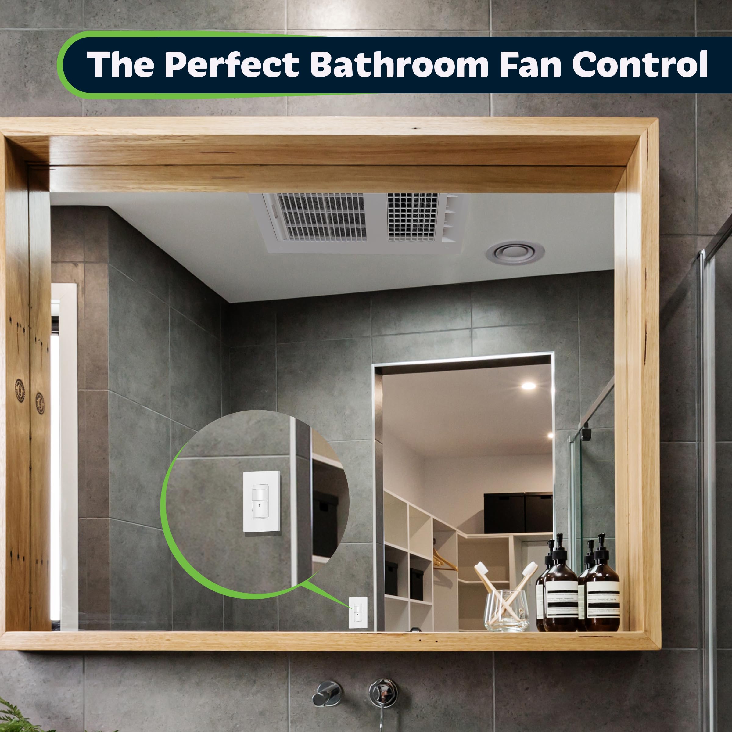 TopGreener single pole design fits standard wall wiring.