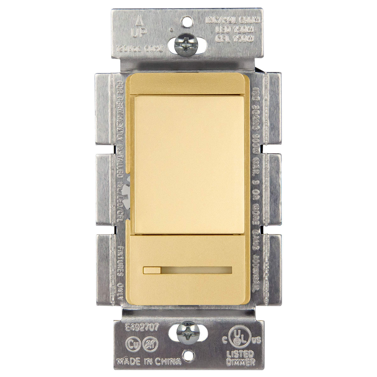 TOPGREENER TGDMDS 120V dimmer slider demonstrates precise brightness control for LED lighting.