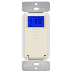 TopGreener TGT01-HN-LA front view showing overall timer switch design for easy setup