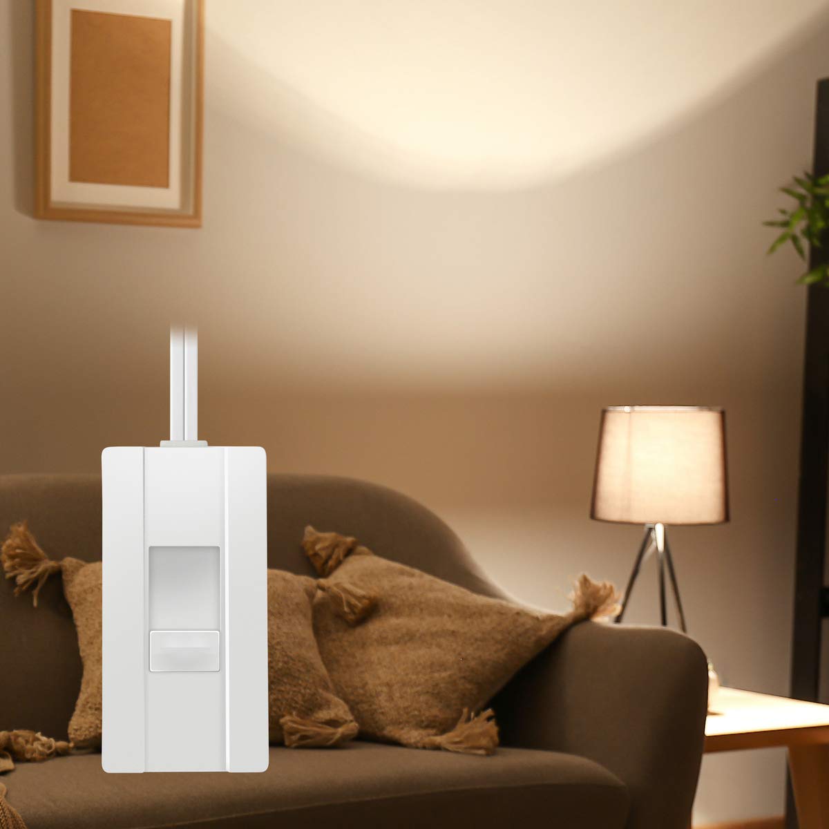 TOPGREENER dimmer creates cozy evenings and seasonal lighting effects.