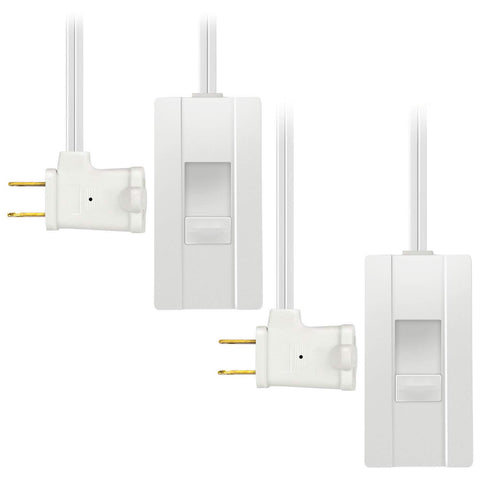 TOPGREENER TGTTDL300-W dimmer slide control in white for smooth lighting.