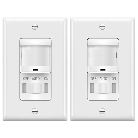 TopGREENER TSOS5-W front view showing hands-free lighting control