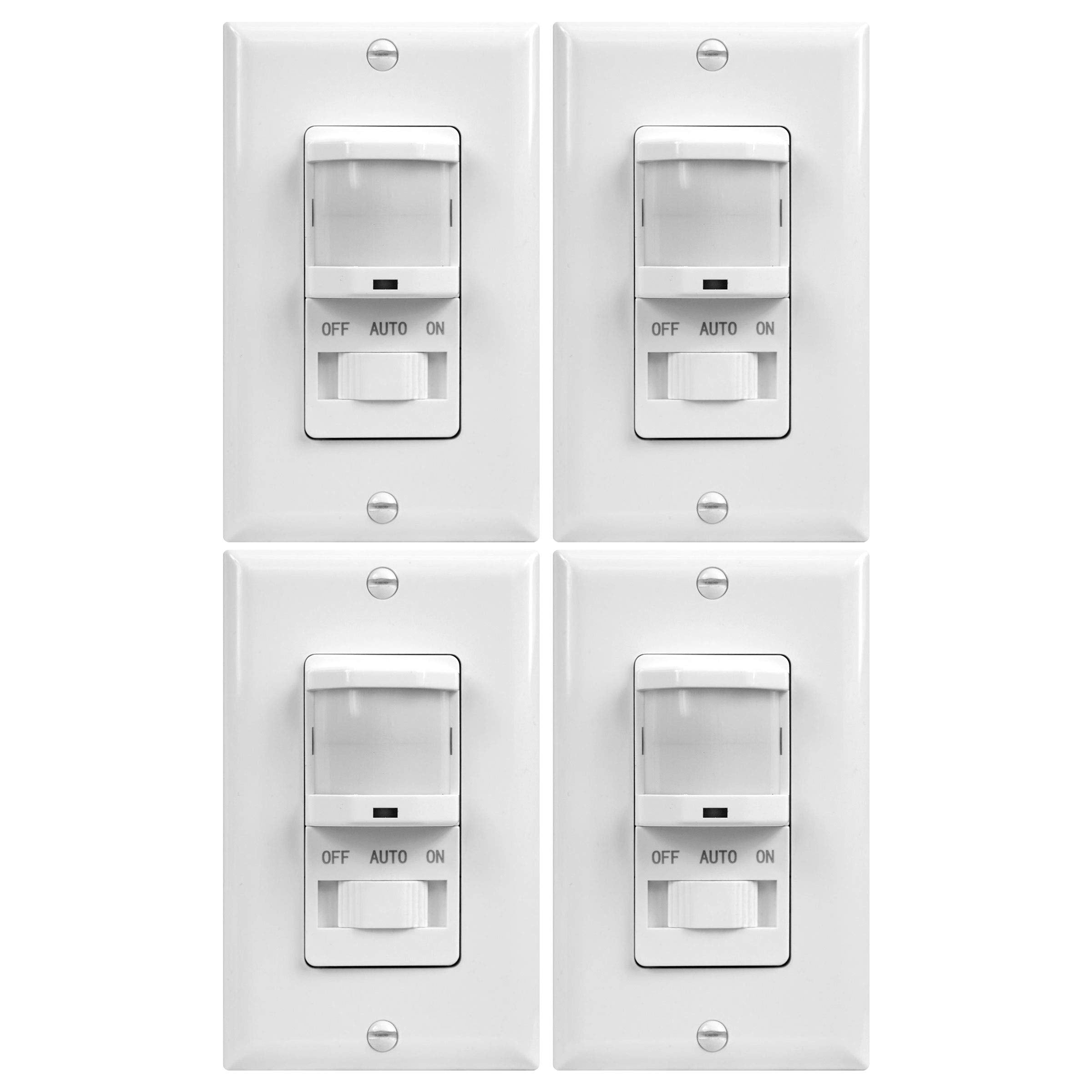 TopGreener TSOS5 wall switch front view for seamless, energy-saving lighting control.