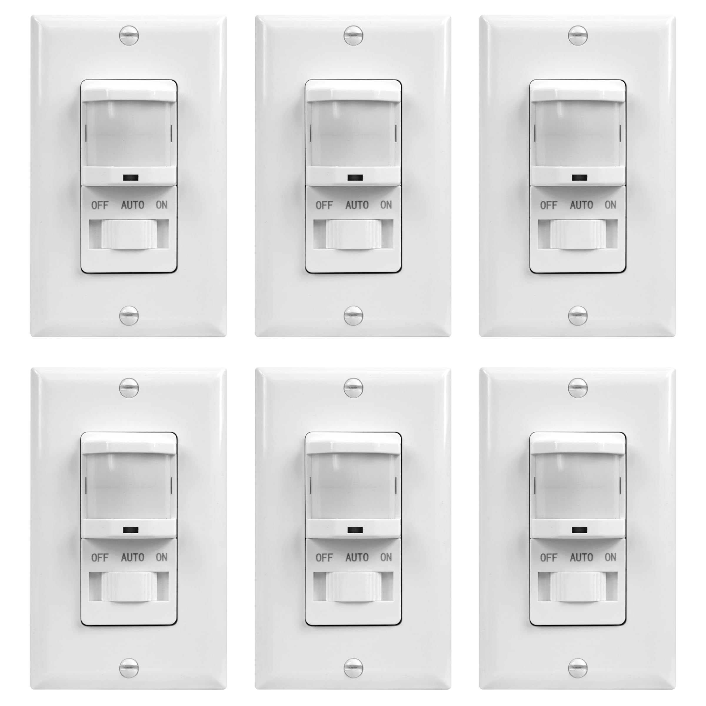 TOPGREENER TSOS5 white wall plate included for a clean, professional installation.