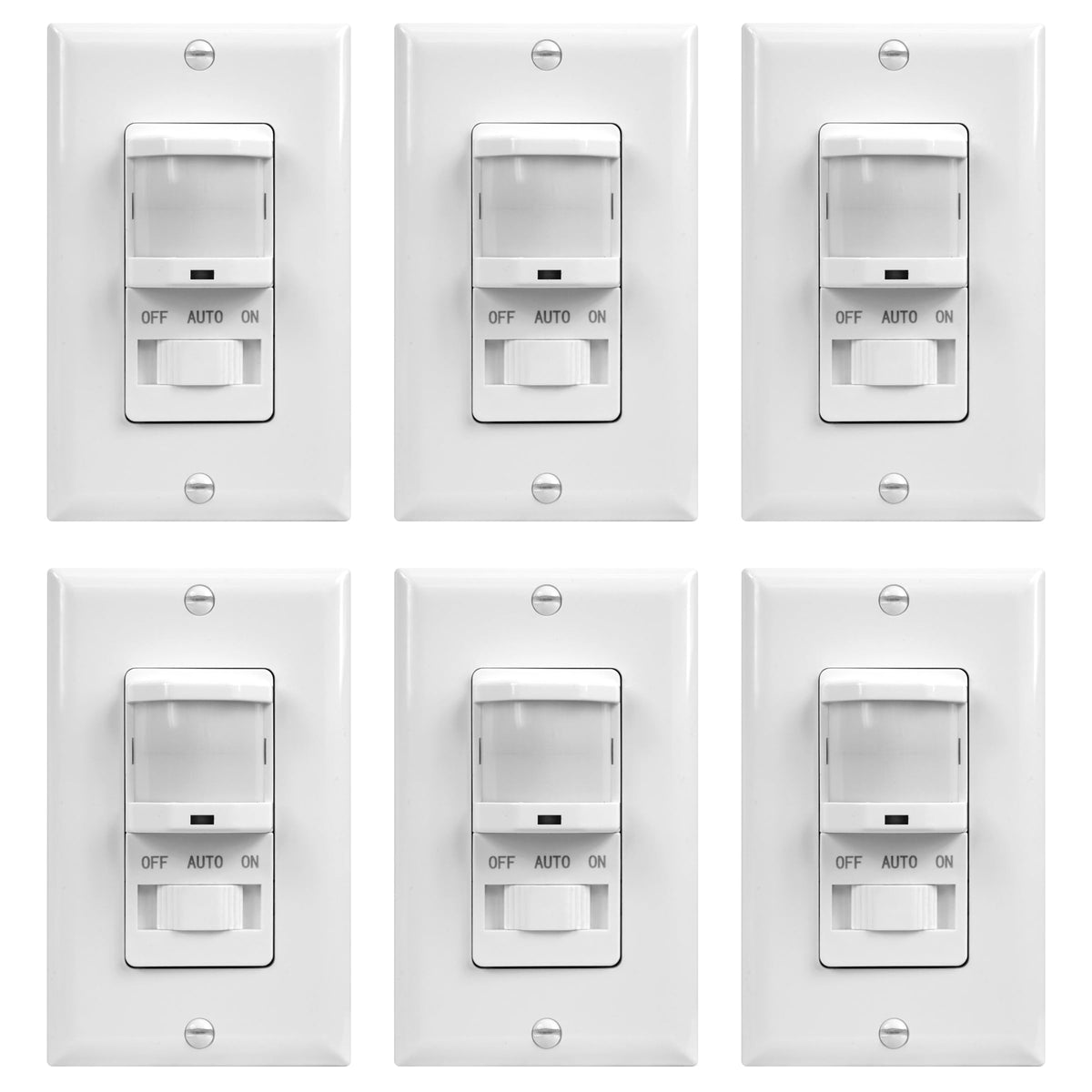TOPGREENER TSOS5 white wall plate included for a clean, professional installation.