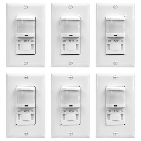 TOPGREENER TSOS5 white wall plate included for a clean, professional installation.