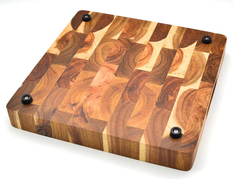 TOPINSTOCK screw-on cutting board feet install easily for secure mounting