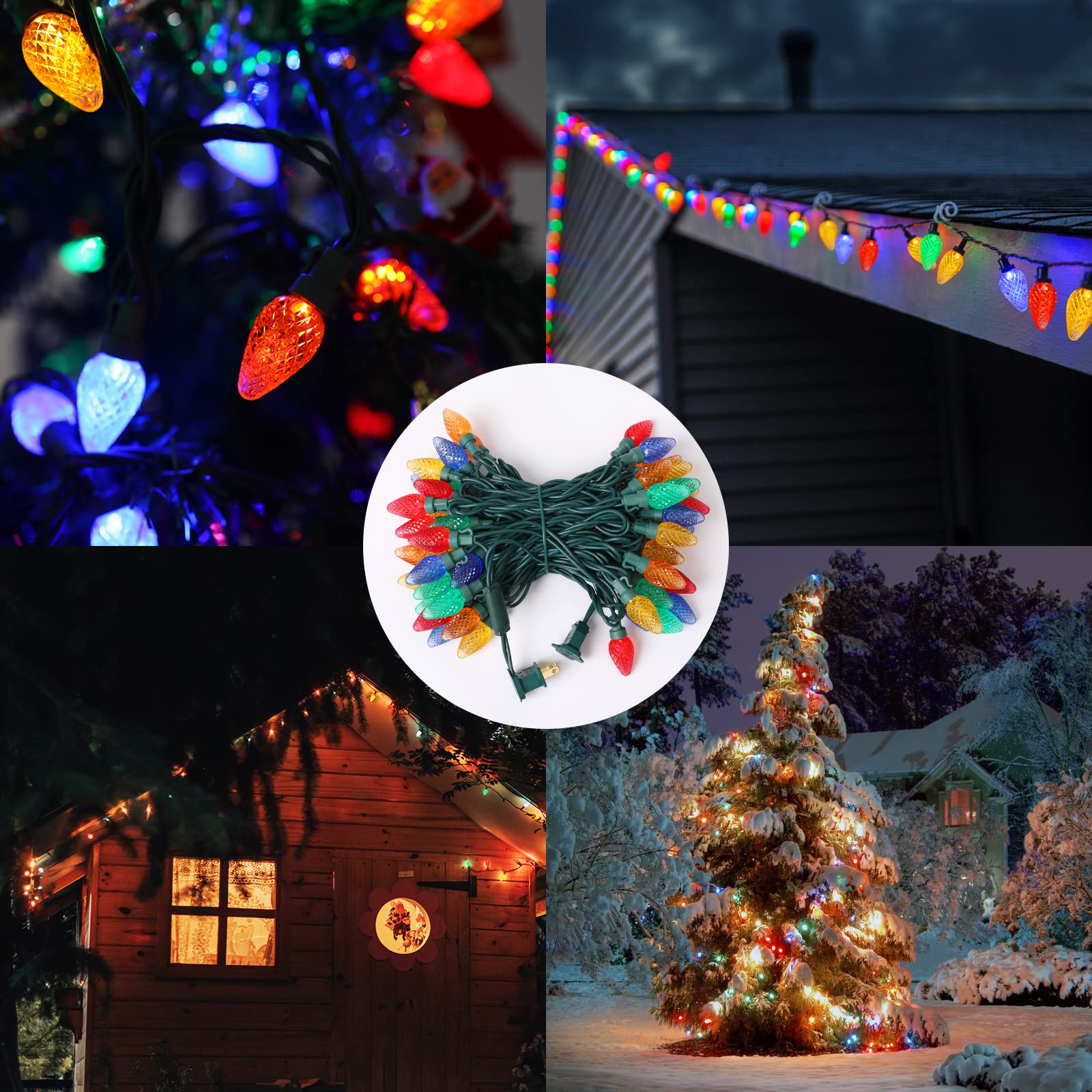 Bright energy-saving TOPKDA LEDs offer strong ambience with low power usage.