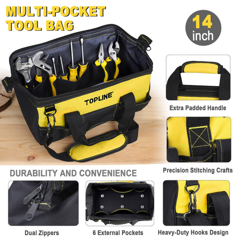 Topline versatile set supports furniture assembly and DIY projects.