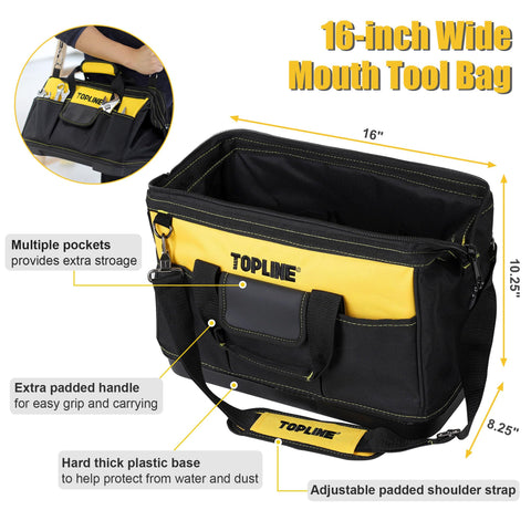Topline padded adjustable shoulder strap for comfortable carrying