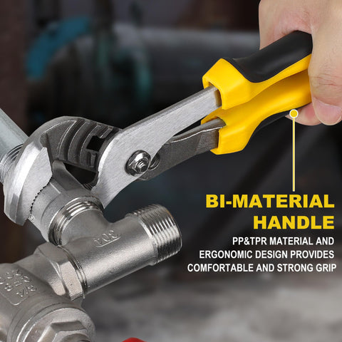 Topline bi-material handles pliers enhance comfort during extended use