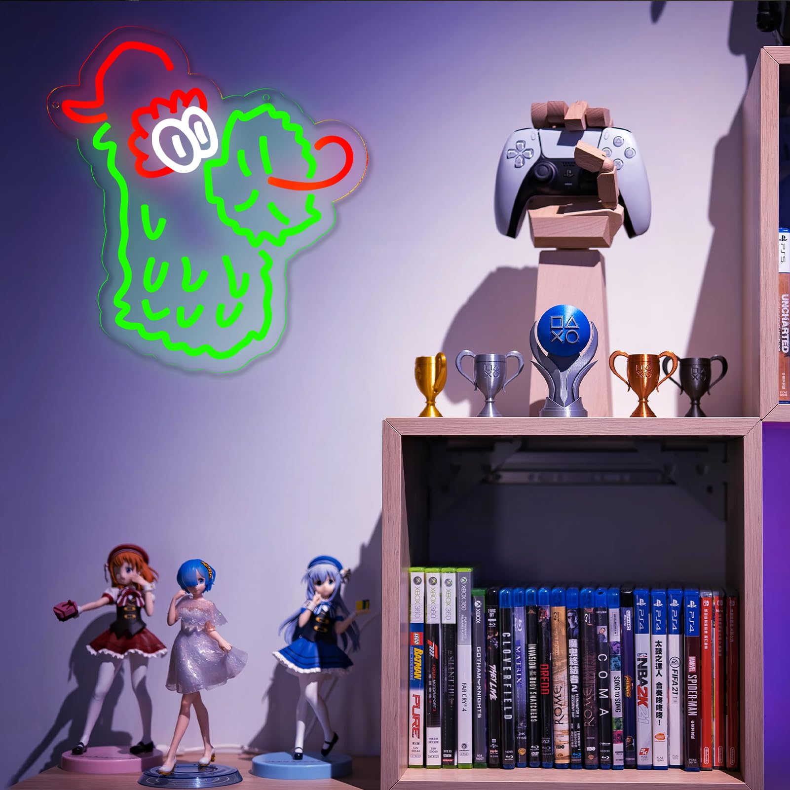 TopQuali neon sign dorm-room glow supports study breaks with style