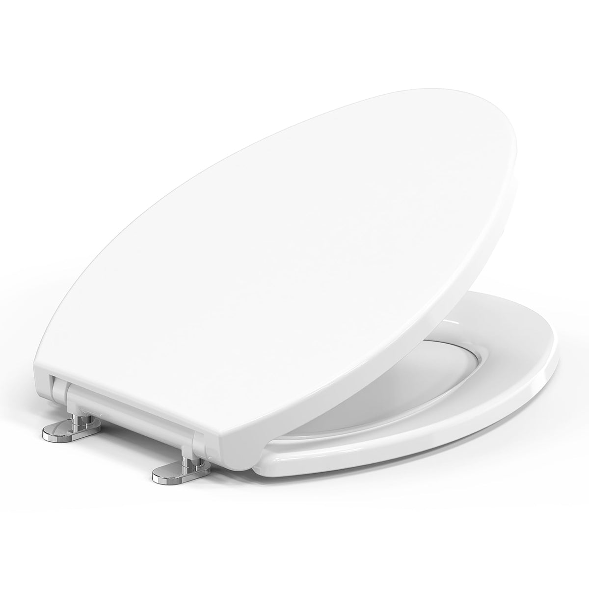 Topseat Plus elongated seat image showing secure fit during installation