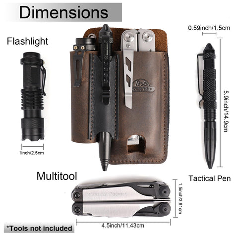 Topstache belt clip attached to belt compatible up to 1.8 inches