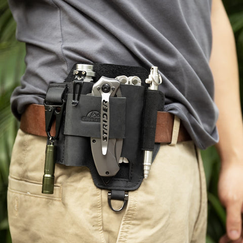 Topstache multitool sheath belt loop ensures secure daily carry
