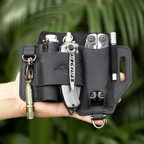 Topstache leather sheath ideal for daily use and gifting.