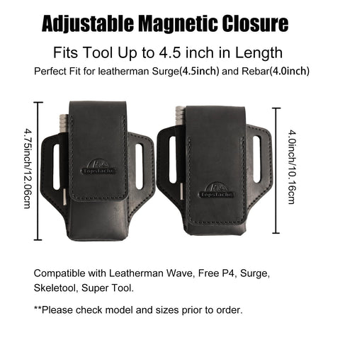 Topstache sheath frees pockets for essential EDC gear