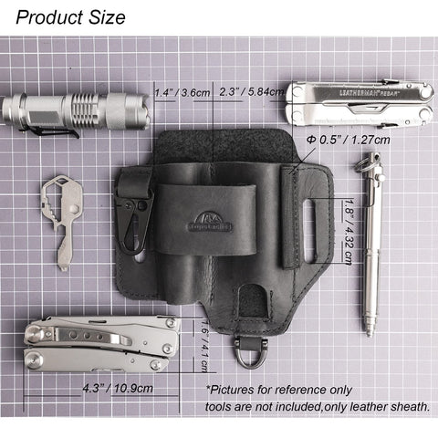 Topstache sheath fits Leatherman models and accessories
