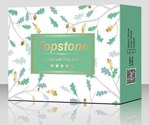 Topstone Christmas table candles brighten holiday gatherings safely.