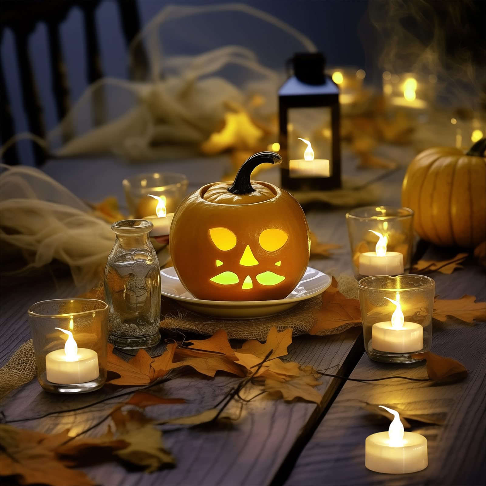 Topstone candles with timer settings to automate turning off.