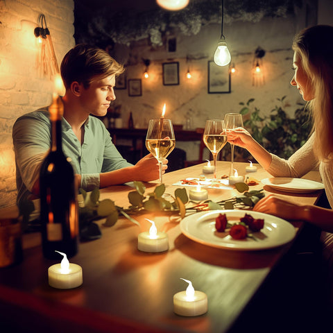 Safety-first design with fire-free operation from Topstone candles.