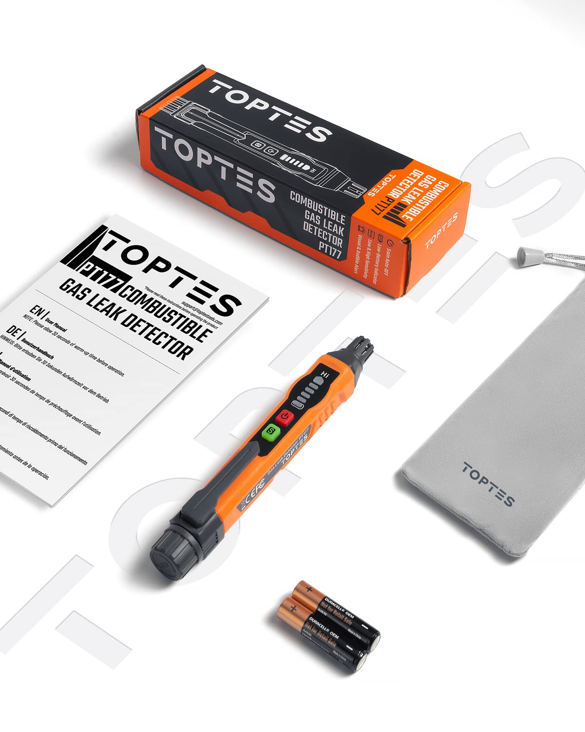 TopTes PT177 helps locate leaks around appliances, RVs, or DIY projects safely.