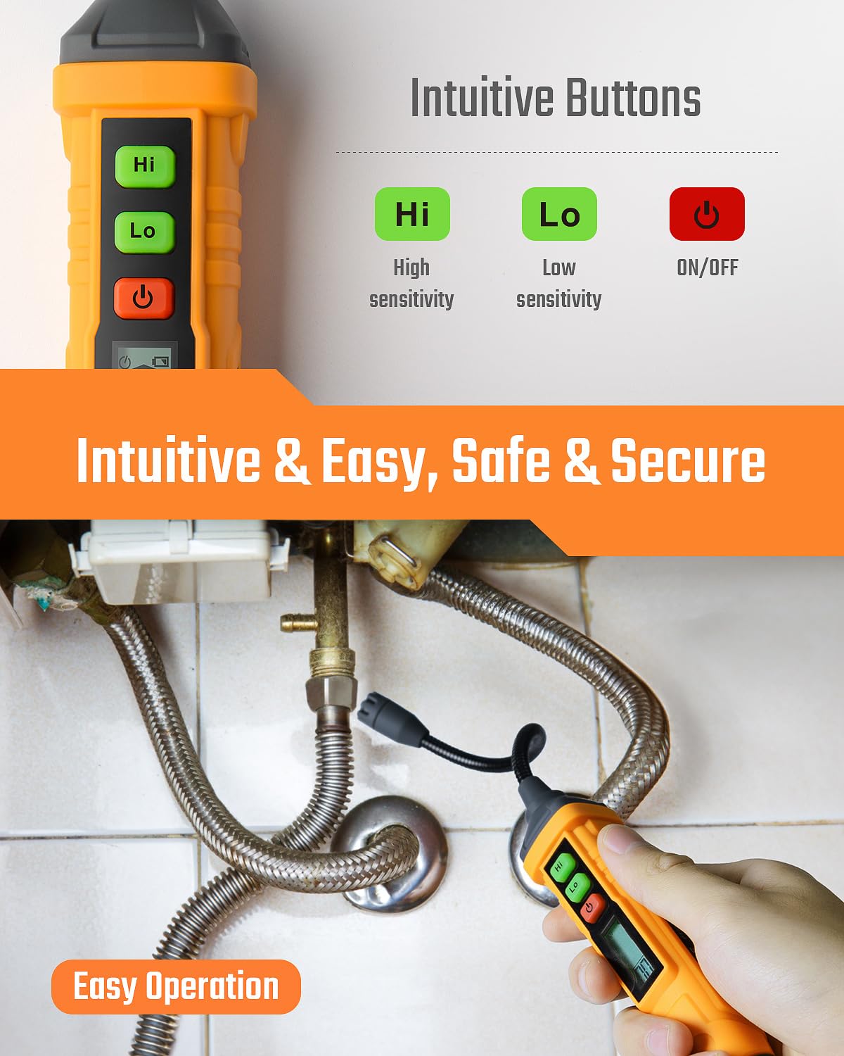 TopTes PT210S dual-mode detection covers high and low sensitivity needs.