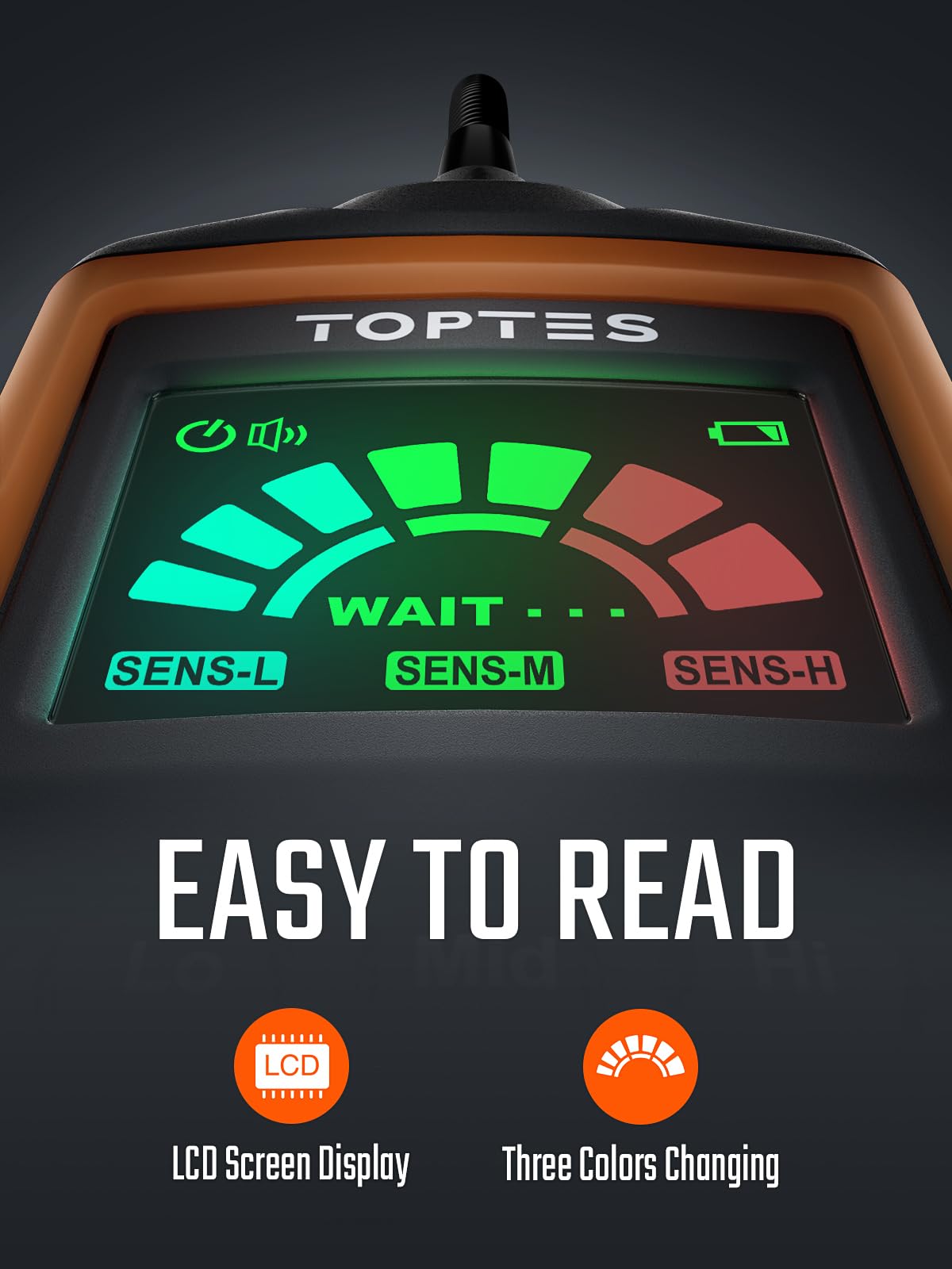 TOPTES PT520A+ auto-off helps conserve battery during idle times.