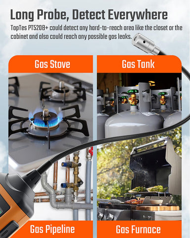 TOPTES PT520B+ protective case for safe storage and transport.