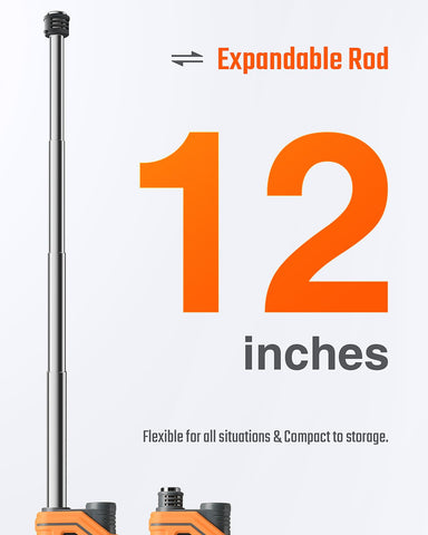 TOPTES PT760 12-inch telescopic probe reaches hidden leaks.