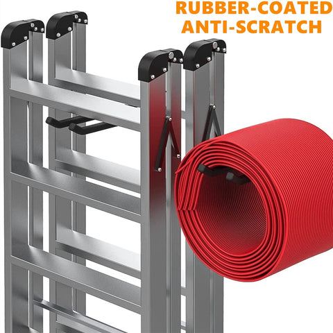 TORACK 12.4-inch hooks maximize wall space for tall items