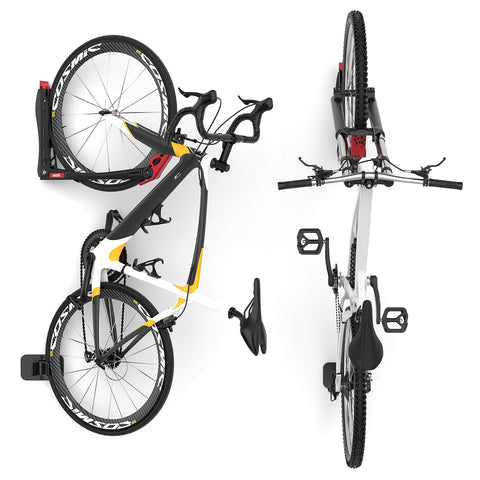 Robust TORACK Bikepal wall rack holds heavy bikes securely.