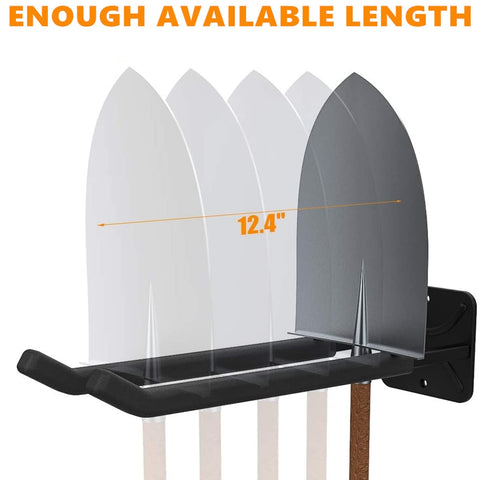 TORACK double-hook wall mount keeps cords and hoses neatly organized