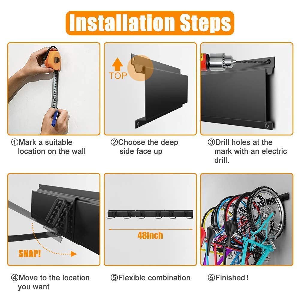 TORACK easy-install hardware included for quick wall mounting.