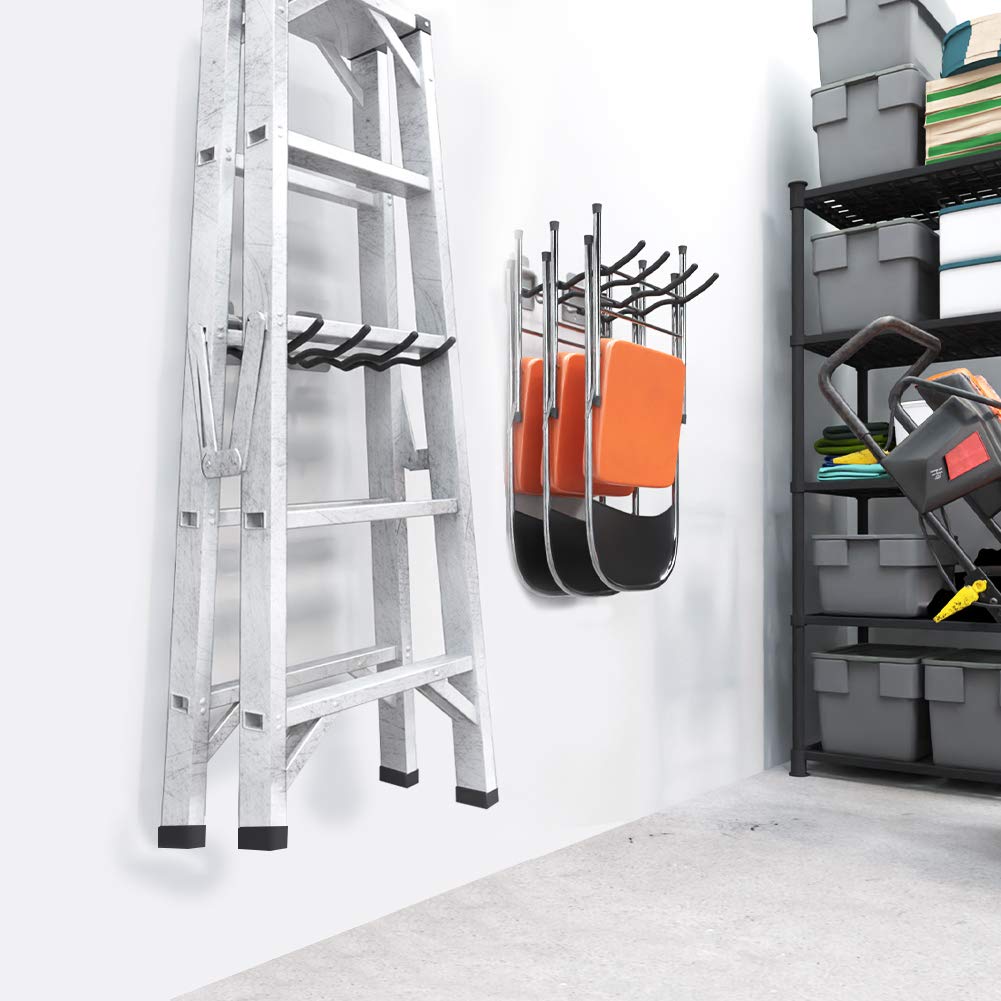 TORACK 12 inch wave hooks keeping shovels and chairs tidy