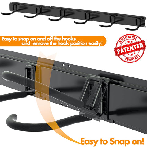 TORACK fat-tire compatibility enables quick, secure on/off storage.