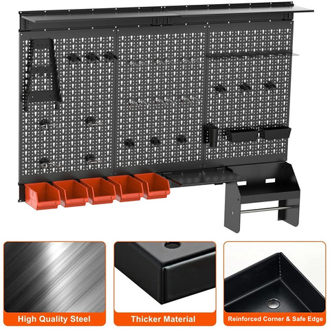 TORACK powder-coated finish resists scratches and is easy to clean