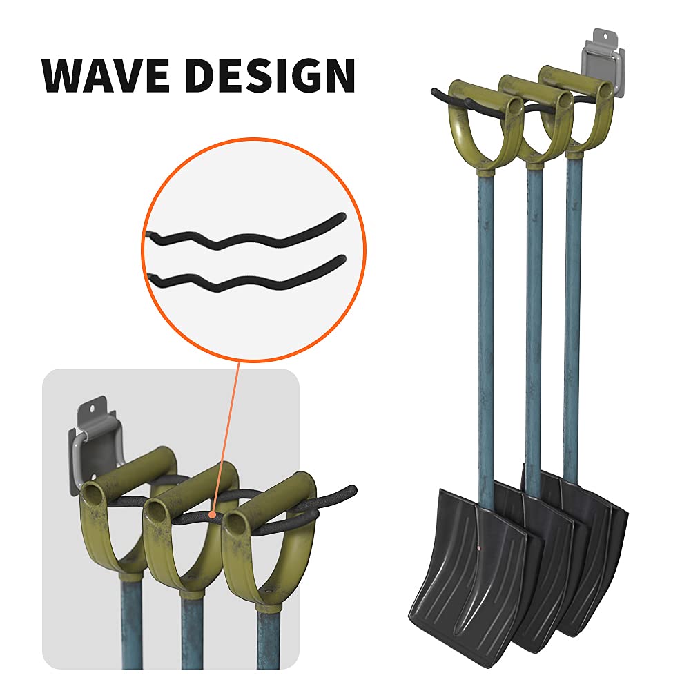 TORACK powder-coated rubber-coated hooks resist rust and scratches
